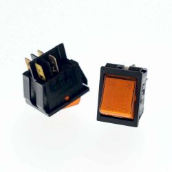 YELLOW/ORANGE 2-POLE SWITCH F. 