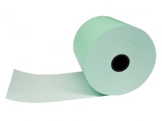 Rouleau à caisse HUTH,  58mm/50m/ø12mm, bleu 