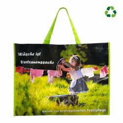 Sac en PP non tissé, 60 x 45 + 10 cm, en couleur 