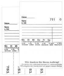 TICKETS DE DEPOT KOMBI 3,BLANC 