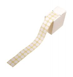 PAPIERS AUTOCOLL. ø15mm, A MARQUER 