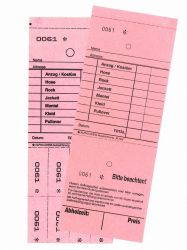 TICKETS DE DEPOT KI/NEU, ROSE 