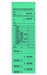 Annahmeblock Kombi 25, grün 