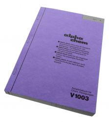 Annahmebuch V1003, 3 Blatt, grau 