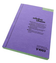 Annahmebuch V1003, 3 Blatt, hellgrün 