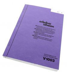 Annahmebuch V1003, 3 Blatt, weiß 