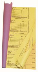 Annahmebuch 1001N, 3 Blatt, gelb 