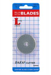 Rollschneider-Klinge RB-01, Typ L, 45 mm, glatt 