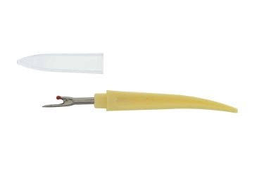 Pfeiltrenner, 110 mm lang, gebogener Plastikgriff 