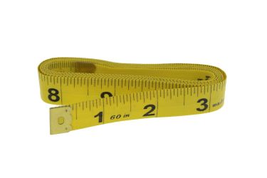 Maßband Fiberglas, zweiseitig, cm/inch 