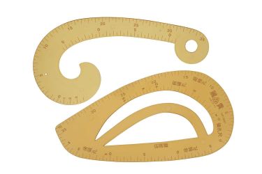 RULER, CURVES, 25,5 cm, 