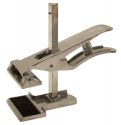 Stoffklammer, höhenverstellbar, 10 cm hoch, ALU 