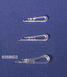 Konfektionsklammer, Maße = 41,2 x 4,7 mm 