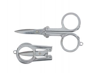 SCISSORS, FOLDING, 4", 10 cm, 