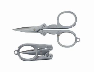 Schere - klappbar große Ringe, 5", 12,5 cm 