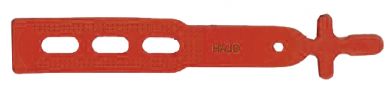 RUBBER-NETCLOSURE, 3 HOLES,red 