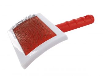 Brosse de lainage avec manche plastique 
