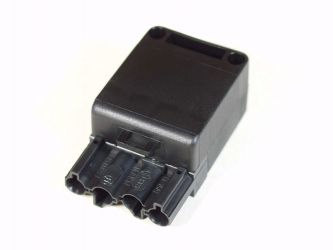 PRISE 4 POLES, TYP ST18/4,NOIR 