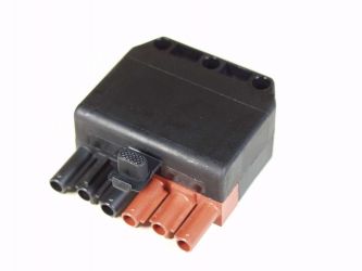 PLUG, 6-POLE, TYP ST18/6,BLACK 