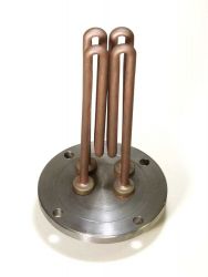 Heizflansch ø 120 mm, Lochkreis 112 mm, 3000 Watt 