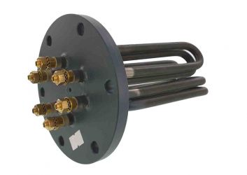 Heizflansch ø 130 (LK 110), 3,0 kW, L18, 6-Loch 