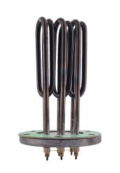 Heizflansch ø 130 (LK 110), 3,5 kW, L18, 6-Loch 