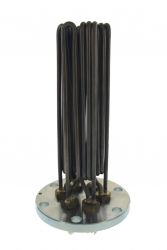 Heizflansch ø 148 (LK 125), 15,0 kW, L26, 6-Loch 