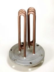 Heizflansch ø 160 (LK 140), 3,0 kW, L21,5, 6-Loch 