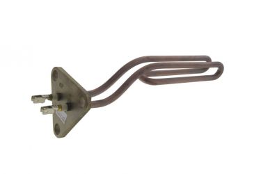 Heizflansch dreieckig, 78 x 78 mm, 1,4 kW, L23 