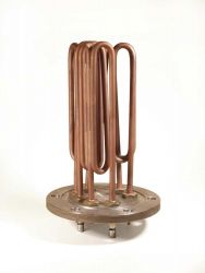 Heizflansch ø 195 (LK 165), 15,0 kW, L28, 6-Loch 