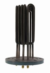 Thermoplongeur sur bride ø200/165 mm / 6 trous,  