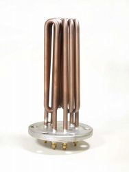 Heizflansch ø 150 mm, Lochkreis 120 mm, 7000 W 