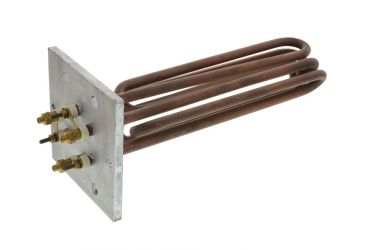 Heizflansch eckig, 115 x 115 mm (LK 96), 15,0 kW 