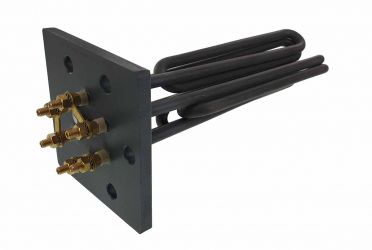 Heizflansch eckig, 120 x 120 mm, 18000 W/400V,  