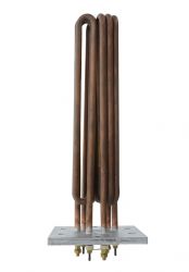 Heizflansch eckig, 140 x 140 mm, 18,0 kW, L35 