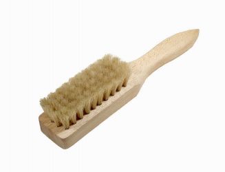 Brosse à détacher, poils naturels clairs, 20 mm 