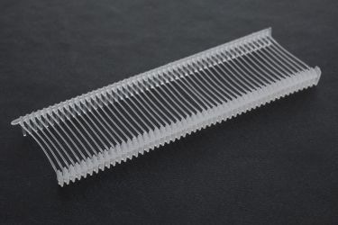 Heftfädchen, Polypropylen, fein, weiß, 25 mm 