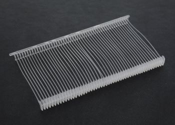 Heftfädchen, Polypropylen, fein, weiß, 50 mm 