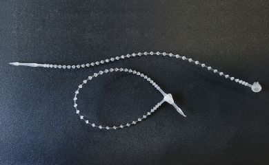 Attaches de sécurité/Attache-câbles, 125 mm, blanc 