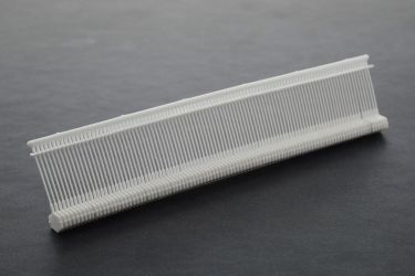 FILS AGRAFE DENNISON NYLON FINE, blanc, 14mm 