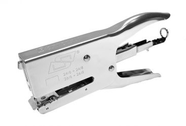 Stapling pliers FAVORIT, chrome-plated, adjustable 