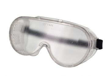 Brille aus PVC, Vollsicht mit direkter Belüftung 