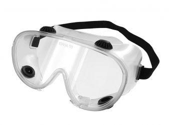 FULL-VIEW PVC SAFETY GLASSES, 