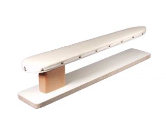 Tailor's sleeve board with very stable base 