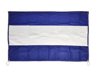 Waxing cloth for flatwork ironers, Aramid, blue 