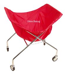 FOLDING TROLLEY KW1,CHROME- 