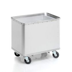 Chariot à fond mobile "Classic",380l,100x65x59,7cm 