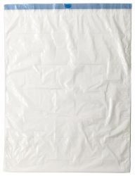 SACS PLASTIQUES AVEC BANDE A FERMER,  