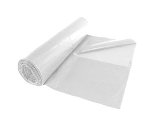 Sac plastique, 70 x 110cm, 120 l,Type 60, blanc, 