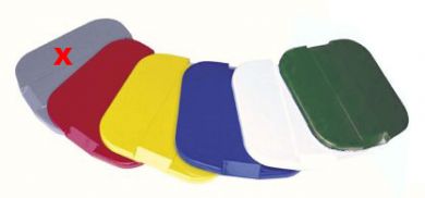 Deckel für ALVI Wäschesammler, grau 